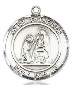 St Catherine of Siena Round Patron Saint Series Available in 2 Sizes