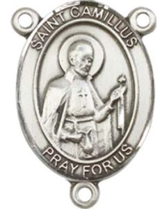 Saint Camillus of Lellis 8019CTR - 3/4 x 1/2 Rosary Center