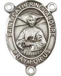 Saint Catherine Laboure 8021CTR - 3/4 x 1/2 Rosary Center