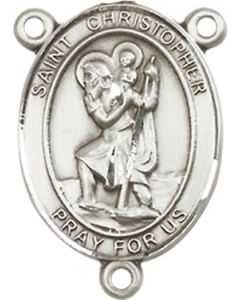 Saint Christopher 8022CTR - 3/4 x 1/2 Rosary Center