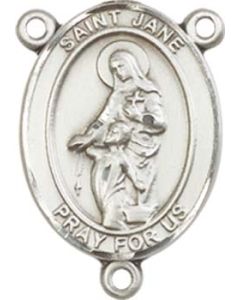 Saint Jane of Valois 8029CTR - 3/4 x 1/2 Rosary Center