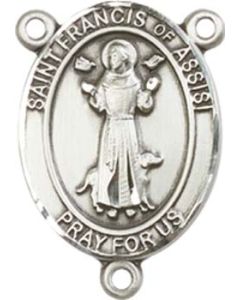 Saint Francis of Assisi 8036CTR - 3/4 x 1/2 Rosary Center