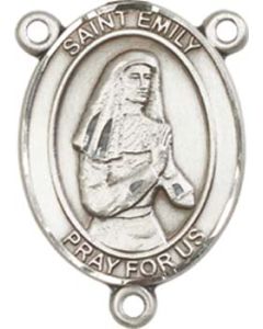 Saint Emily de Vialar 8047CTR - 3/4 x 1/2 Rosary Center