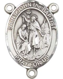 Saint John the Baptist 8054CTR - 3/4 x 1/2 Rosary Center