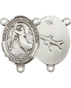 Saint Joseph of Cupertino 8057CTR - 3/4 x 1/2 Rosary Center