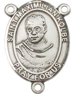 Saint Maximilian Kolbe 8073CTR - 3/4 x 1/2 Rosary Center