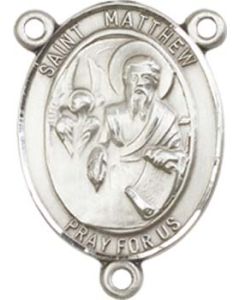 Saint Matthew the Apostle 8074CTR - 3/4 x 1/2 Rosary Center