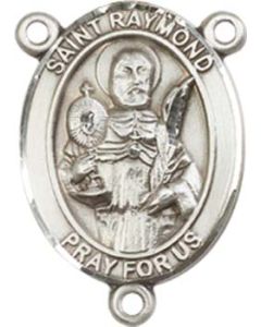 Saint Raymond Nonnatus 8091CTR - 3/4 x 1/2 Rosary Center