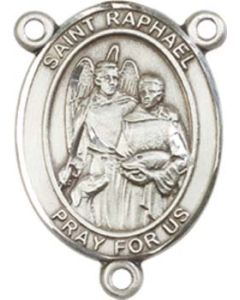 Saint Raphael the Archangel 8092CTR - 3/4 x 1/2 Rosary Center