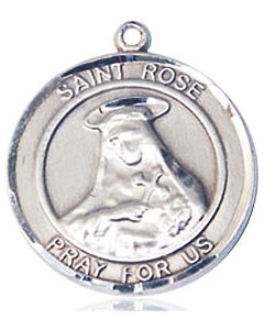 St Rose of Lima Round Patron Saint Series Available in 2 Sizes