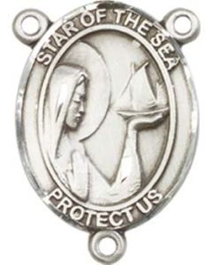 Our Lady Star of the Sea 8101CTR - 3/4 x 1/2 Rosary Center