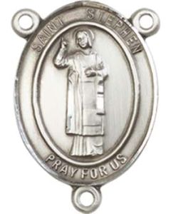 Saint Stephen the Martyr 8104CTR - 3/4 x 1/2 Rosary Center