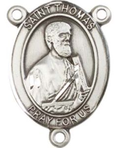 Saint Thomas the Apostle 8107CTR - 3/4 x 1/2 Rosary Center