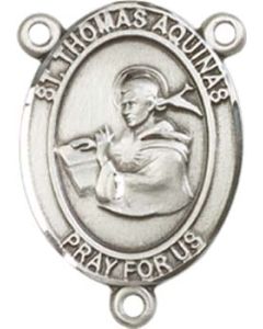 Saint Thomas Aquinas 8108CTR - 3/4 x 1/2 Rosary Center