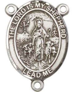 Lord Is My Shepherd 8119CTR - 3/4 x 1/2 Rosary Center