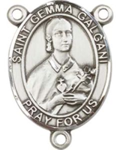 Saint Gemma Galgani 8130CTR - 3/4 x 1/2 Rosary Center