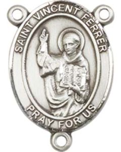 Saint Vincent Ferrer 8201CTR - 3/4 x 1/2 Rosary Center