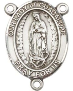 Our Lady of Guadalupe 8206CTR - 3/4 x 1/2 Rosary Center