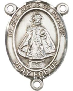 Infant of Prague 8207CTR - 3/4 x 1/2 Rosary Center