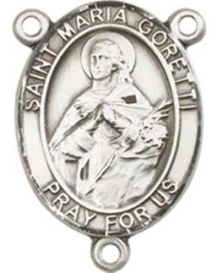 Saint Maria Goretti 8208CTR - 3/4 x 1/2 Rosary Center