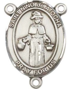 Saint Nino de Atocha 8214CTR - 3/4 x 1/2 Rosary Center