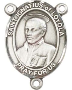Saint Ignatius of Loyola 8217CTR - 3/4 x 1/2 Rosary Center