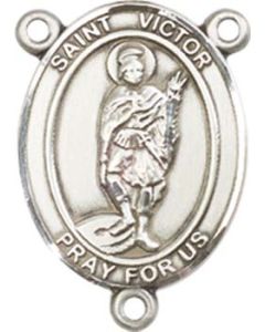Saint Victor of Marseilles 8223CTR - 3/4 x 1/2 Rosary Center
