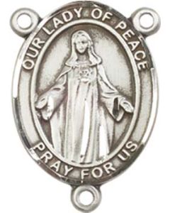 Our Lady of Peace 8245CTR - 3/4 x 1/2 Rosary Center