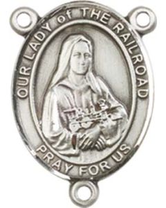 Our Lady of the Railroad 8247CTR - 3/4 x 1/2 Rosary Center
