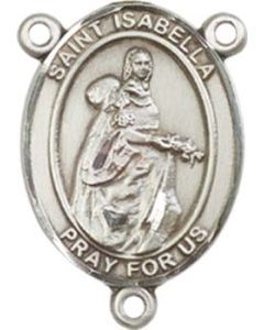 Saint Isabella of Portugal 8250CTR - 3/4 x 1/2 Rosary Center