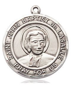 St. John Baptist de la Salle Round Patron Saint Series