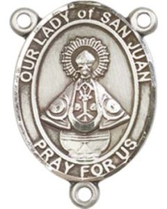 Our Lady of San Juan 8263CTR - 3/4 x 1/2 Rosary Center
