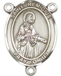 Saint Remigius of Reims 8274CTR - 3/4 x 1/2 Rosary Center
