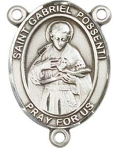 Saint Gabriel Possenti 8279CTR - 3/4 x 1/2 Rosary Center