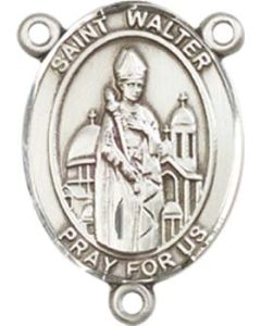 Saint Walter of Pontnoise 8285CTR - 3/4 x 1/2 Rosary Center