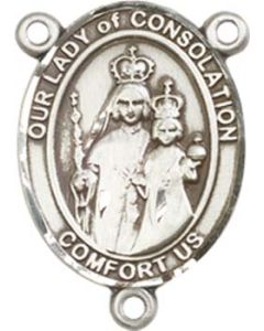 Our Lady of Consolation 8292CTR - 3/4 x 1/2 Rosary Center