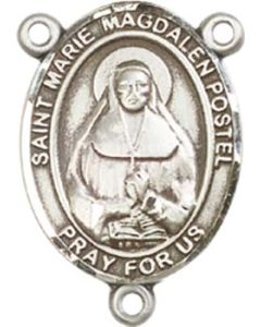 Saint Marie Magdalen Postel 8294CTR - 3/4 x 1/2 Rosary Center
