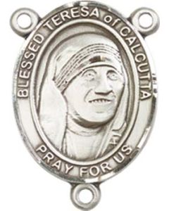 Saint Teresa of Calcutta 8295CTR - 3/4 x 1/2 Rosary Center