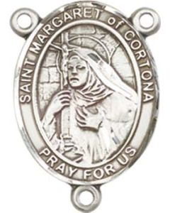 Saint Margaret of Cortona 8301CTR - 3/4 x 1/2 Rosary Center