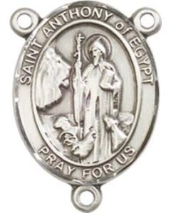 Saint Anthony of Egypt 8317CTR - 3/4 x 1/2 Rosary Center