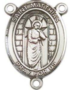 Saint Matthias the Apostle 8331CTR - 3/4 x 1/2 Rosary Center