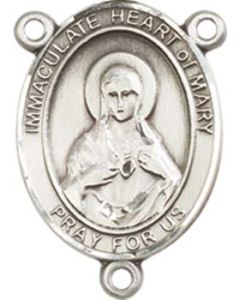 Immaculate Heart of Mary 8337CTR - 3/4 x 1/2 Rosary Center