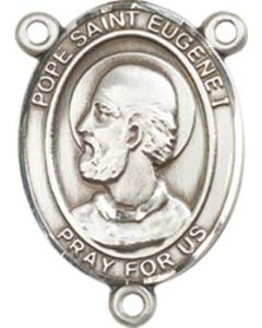 Pope Saint Eugene I 8352CTR - 3/4 x 1/2 Rosary Center