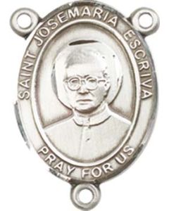 Saint Josemaria Escriva 8362CTR - 3/4 x 1/2 Rosary Center