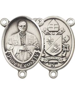 Pope Leo XIV 8461CTR - 3/4 x 1/2 Rosary Center