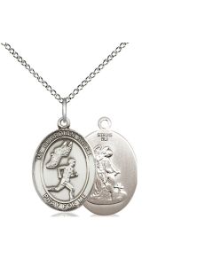 Guardian Angel Track&Field-Men Oval Patron Saint Series Available in 3 Sizes