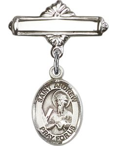 Saint Andrew the Apostle 9000/0730 - 1/2 x 1/4 Baby Badge