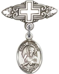 Saint Andrew the Apostle 9000/0731 - 1/2 x 1/4 Baby Badge