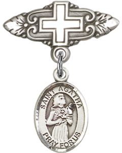 St Agatha Baby Badge - 9003/0731