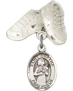 St Agatha Baby Badge - 9003/5923